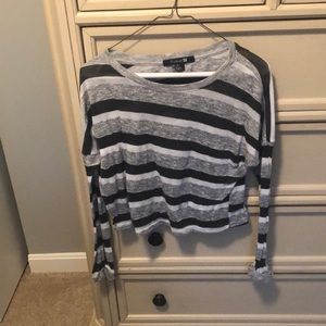 Striped crop top